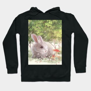 Bunny Flowers Hoodie